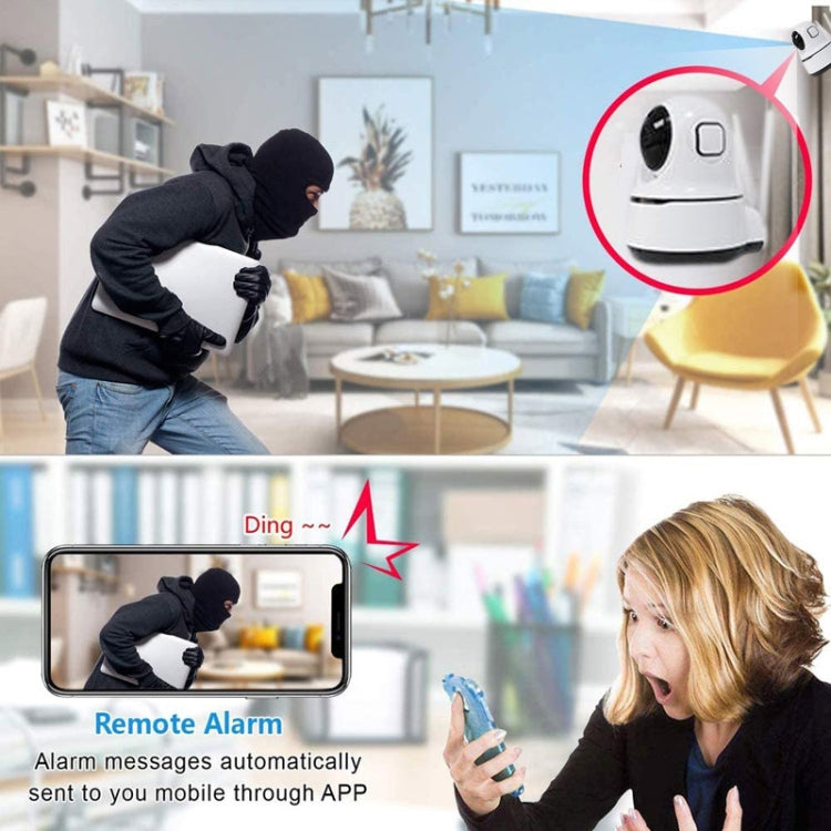 PAF200 2MP 1080P HD Wireless IP Camera, Support Motion Detection & Infrared Night Vision & TF Card(US Plug)