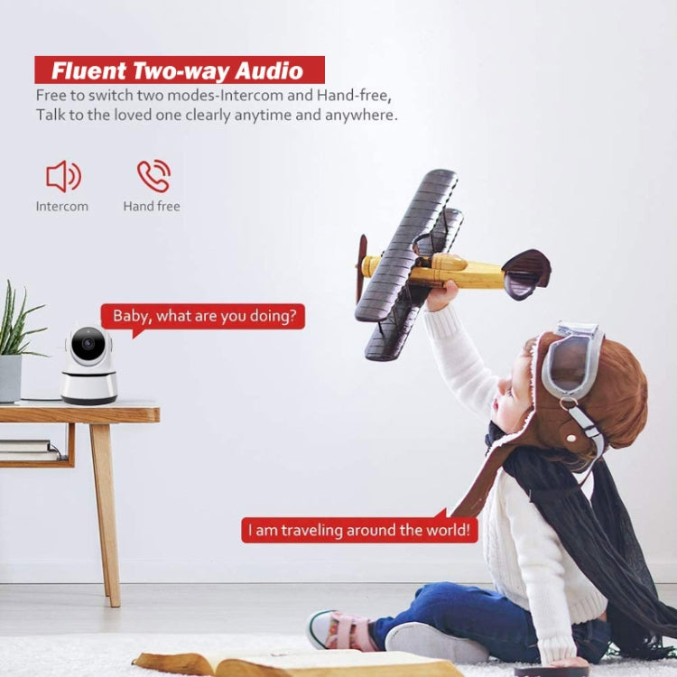 PAF200 2MP 1080P HD Wireless IP Camera, Support Motion Detection & Infrared Night Vision & TF Card(US Plug)