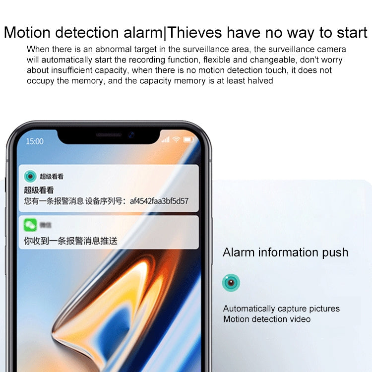 YT46 HD Wireless Indoor Network Shaking Head Camera, Support Motion Detection & Infrared Night Vision & Micro SD Card, UK Plug