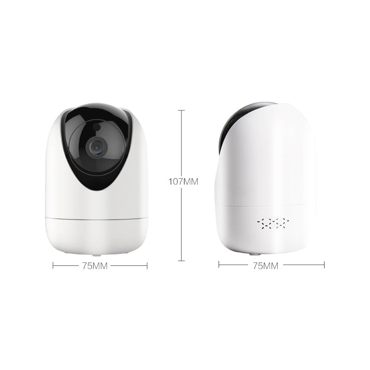 YT47 HD Wireless Indoor Network Shaking Head Camera, Support Motion Detection & Infrared Night Vision & Micro SD Card, EU Plug