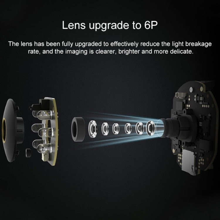 Original Xiaomi 2.4GHz F1.4 Large Aperture 3 Million Pixels Wifi Intelligent Camera PTZ Version 2K, Support Infrared Night Vision & AI Humanoid Detection & Two-way Voice & 32GB Micro SD Card, US Plug