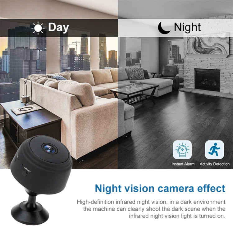A9+ 1080P WiFi Remote Wireless Camera, Support Night Vision & Motion Detection & TF Card, Broadcom Bluetooth Solution(White)