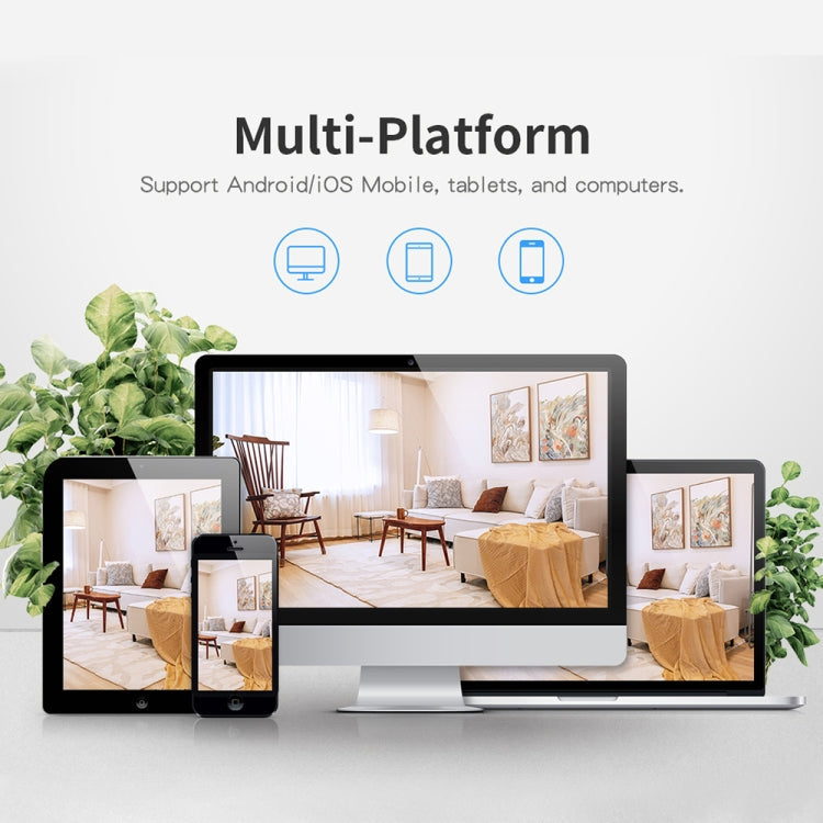 ESCAM PVR008 HD 1080P WiFi IP Camera, Support Motion Detection / Night Vision, IR Distance: 10m, EU Plug