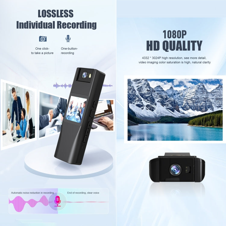 L12 180 Degrees Rotation Conference Video Recording Camera Mini HD 720P WiFi Camera (Black)