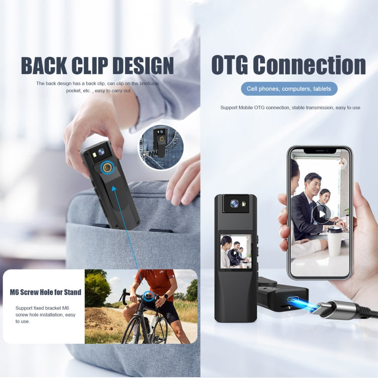 L12 180 Degrees Rotation Conference Video Recording Camera Mini HD 720P WiFi Camera (Black)