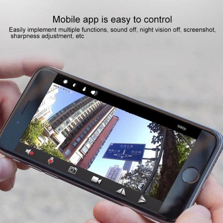 A9 1080P WiFi IP Action Camera Mini DV(Black)