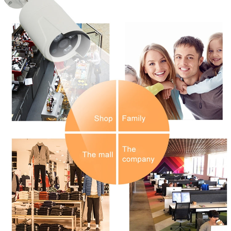 K9104E-PE2013C 4CH HD 960P 1.3 Mega Pixel 2.4GHz WiFi IP Bullet Camera 10.1 inch LCD Screen NVR Kit