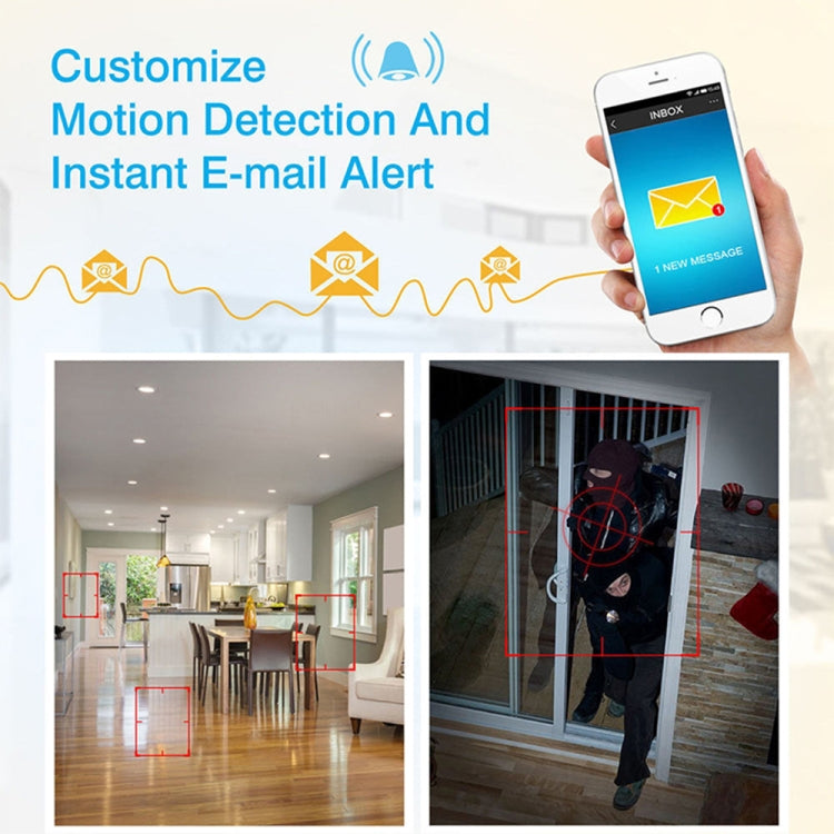 8CH HD 720P 1.0 Mega Pixel 2.4GHz WiFi IP Bullet Camera + NVR Kit