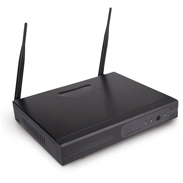 4CH HD 720P 1.0 Mega Pixel 2.4GHz WiFi IP Bullet Camera + NVR Kit