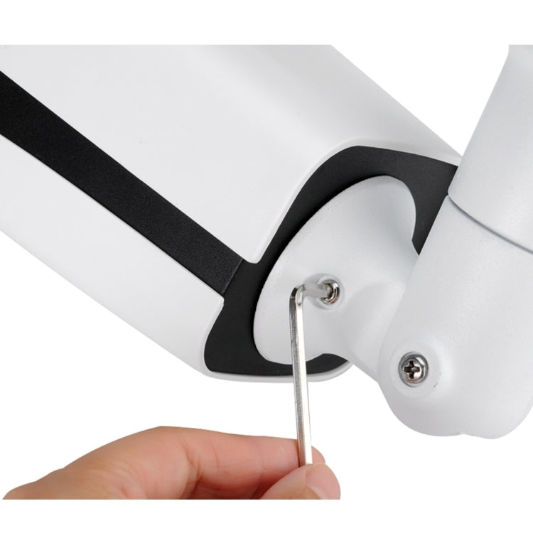 651eH2 / IP POE Zoom (Power Over Ethernet) 1080P H.265 HD 4 x Optical Zoom and 2.8-12mm AF Lens IP66 Weatherproof Indoor Surveillance Camera, Support IR Night Vision(White)