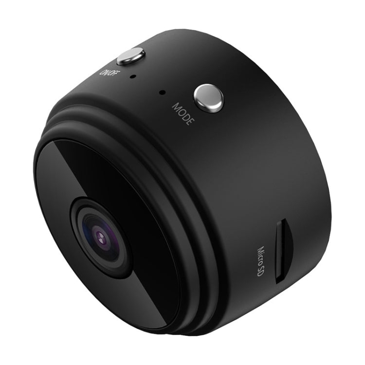 A9 720P Wifi Wireless Network Camera Wide-angle Recorder(Black)