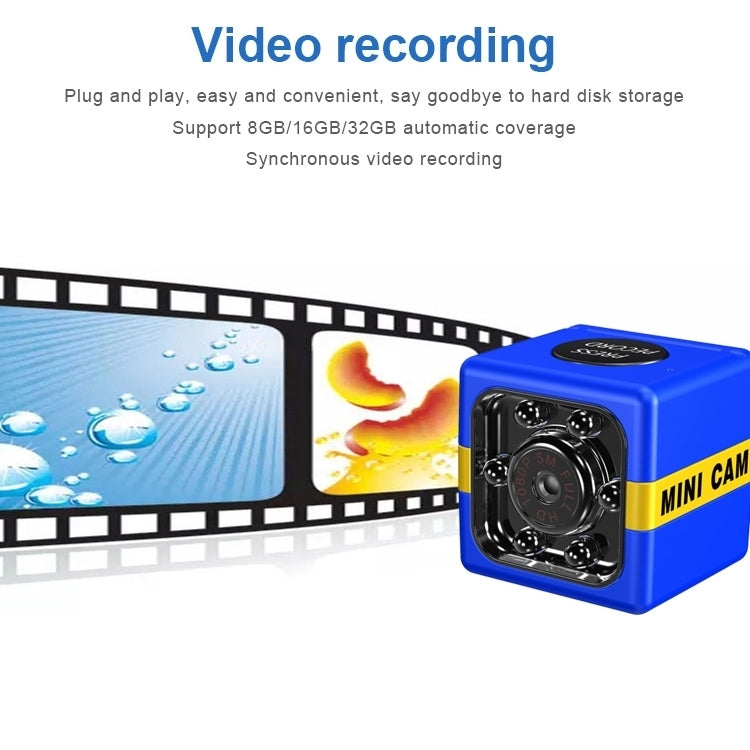 FX01 1080P Outdoor Sport HD Aerial DV Camera(Black)