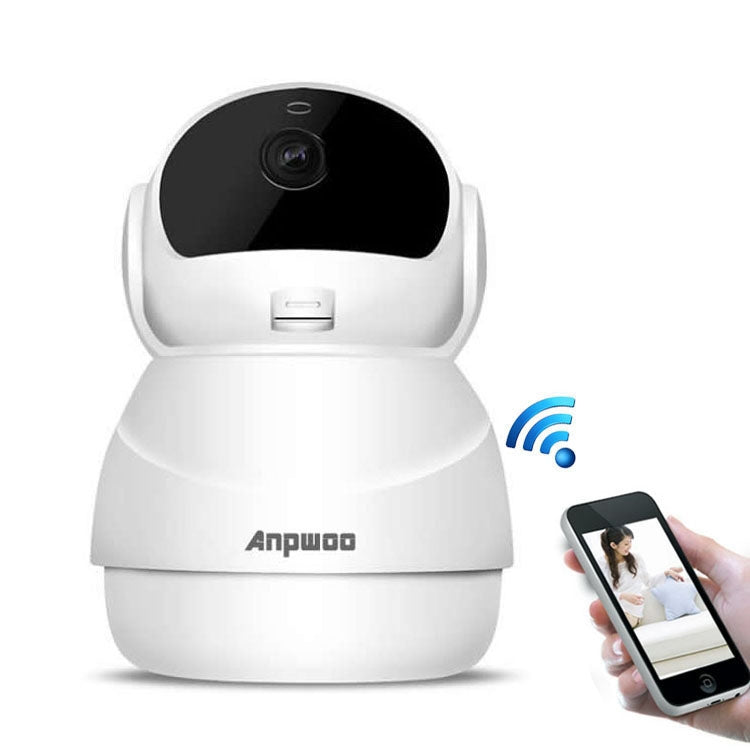 Anpwoo Warrior GM8135+SC2145 1080P HD WiFi IP Camera, Support Motion Detection & Infrared Night Vision & TF Card(Max 128GB)(White)