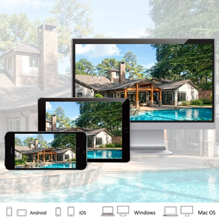 Anpwoo YT006 720P HD WiFi IP Camera, Support Motion Detection & Infrared Night Vision & SD Card(Max 32GB)(White)