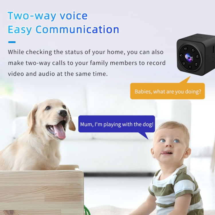 S3 HD 1080P Wireless WiFi Smart Surveillance Camera Support Two-way Voice Intercom (Black)