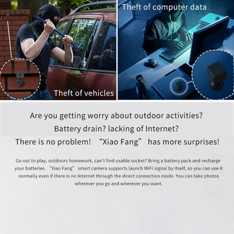 CAMSOY S1T 1080P WiFi Wireless Network Action Camera Wide-angle Recorder (Black)