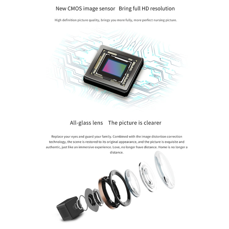 CAMSOY S1T 1080P WiFi Wireless Network Action Camera Wide-angle Recorder (Black)