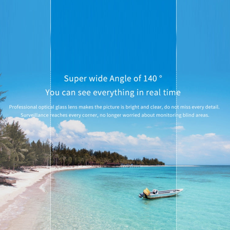 CAMSOY S1T 1080P WiFi Wireless Network Action Camera Wide-angle Recorder (Black)