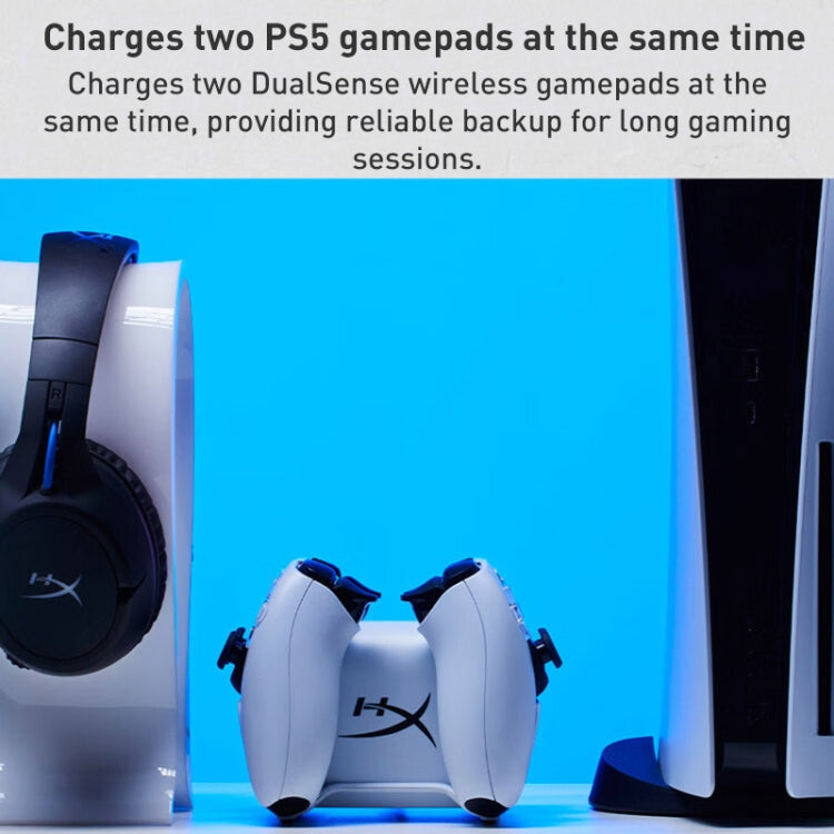 Kingston HyperX Gemini PS5 Handle Charging Base (White)