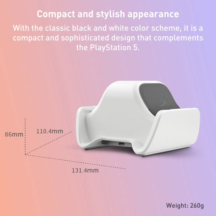 Kingston HyperX Gemini PS5 Handle Charging Base (White)