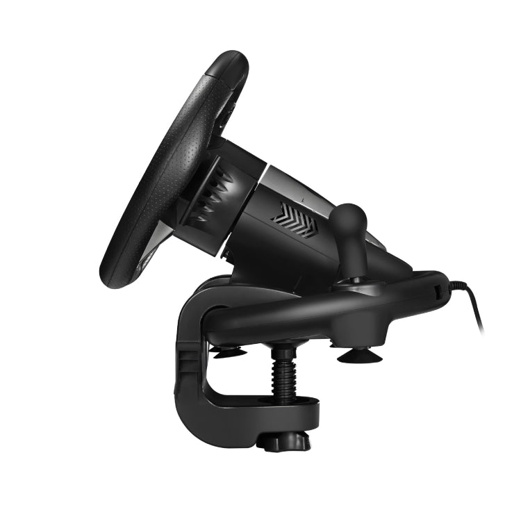 PXN-V3 Racing Game Steering Wheel for PC / PS3 / 4 / xbox one / switch(Black)