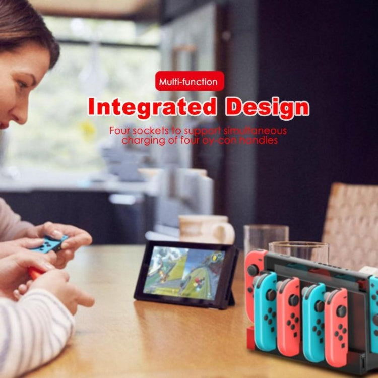 iPega PG-9186 Game Controller Charger Charging Dock Stand Station Holder with Indicator for Nintendo Switch Joy-Con