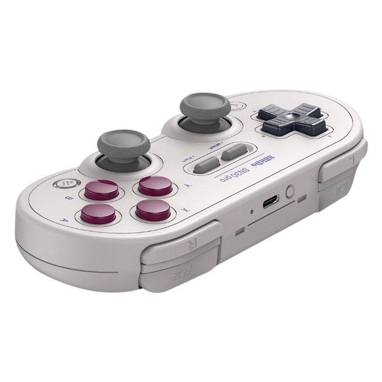 8BitDo SN30 Pro Bluetooth Gamepad Hall Version for Switch / Steam / PC / Android (White)
