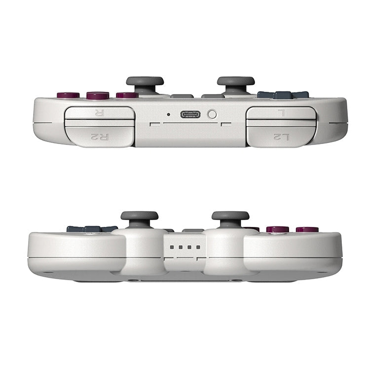 8BitDo SN30 Pro Bluetooth Gamepad Hall Version for Switch / Steam / PC / Android (White)