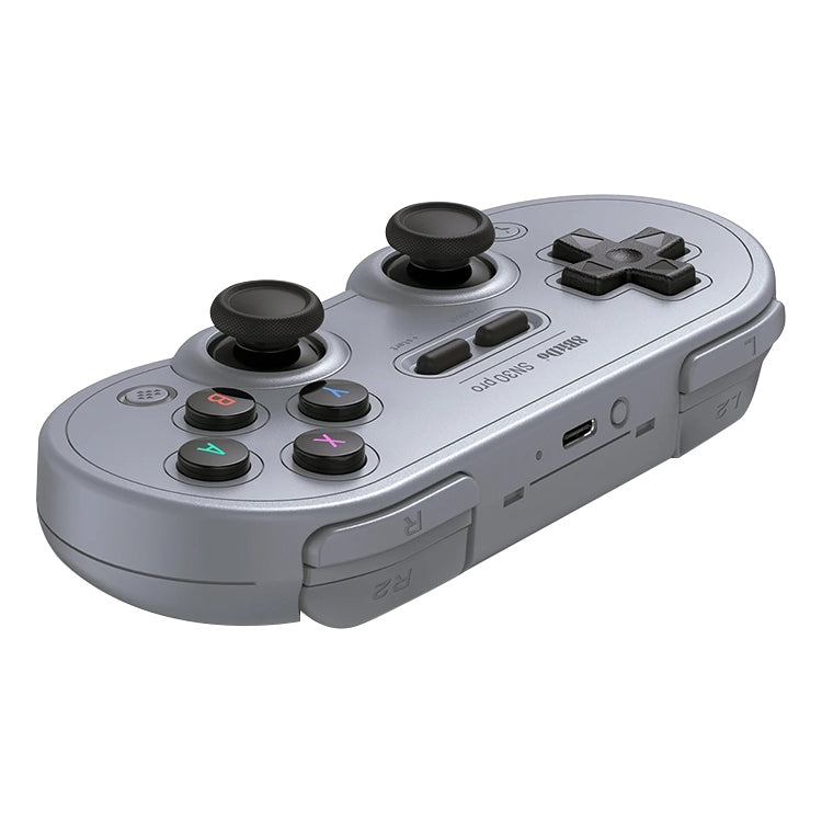 8BitDo SN30 Pro Bluetooth Gamepad Hall Version for Switch / Steam / PC / Android (Grey)