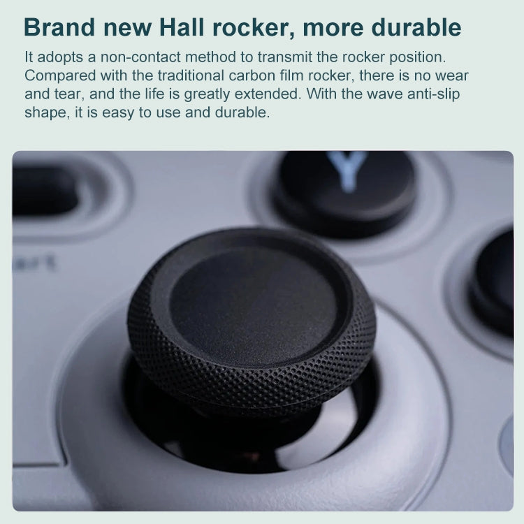 8BitDo SN30 Pro Bluetooth Gamepad Hall Version for Switch / Steam / PC / Android (Grey)