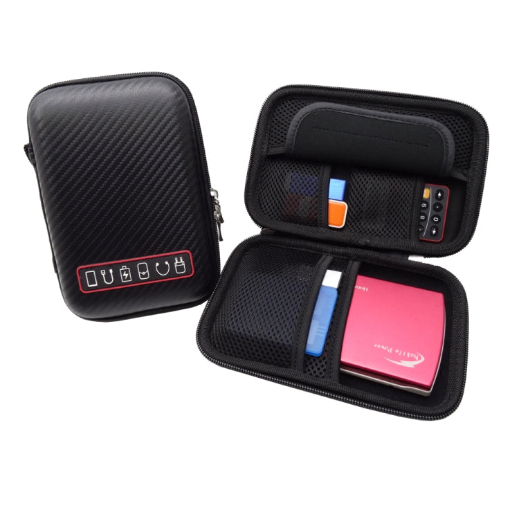 GUANHE GH1822 Carbon Fiber Portable Travel Storage Bag(Black)