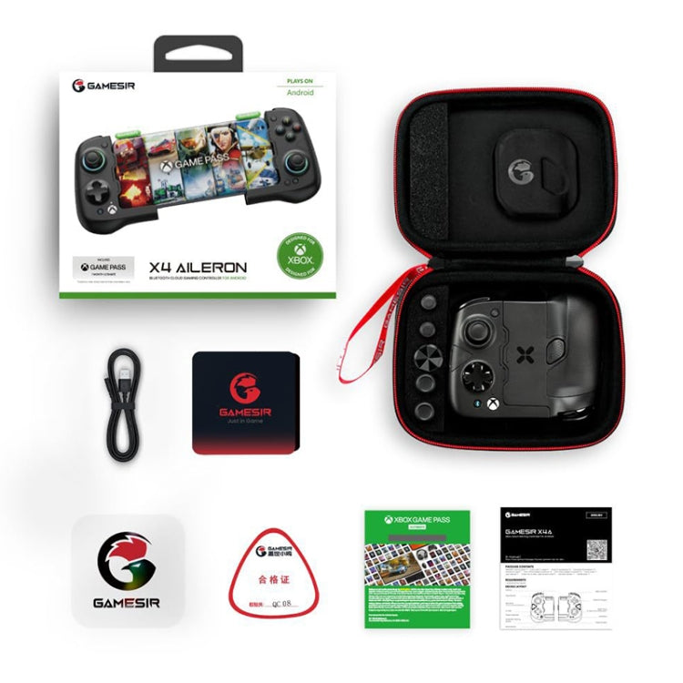 GameSir X4 Aileron Bluetooth Wireless Gamepad Game Controller for Cloud Gaming Xbox