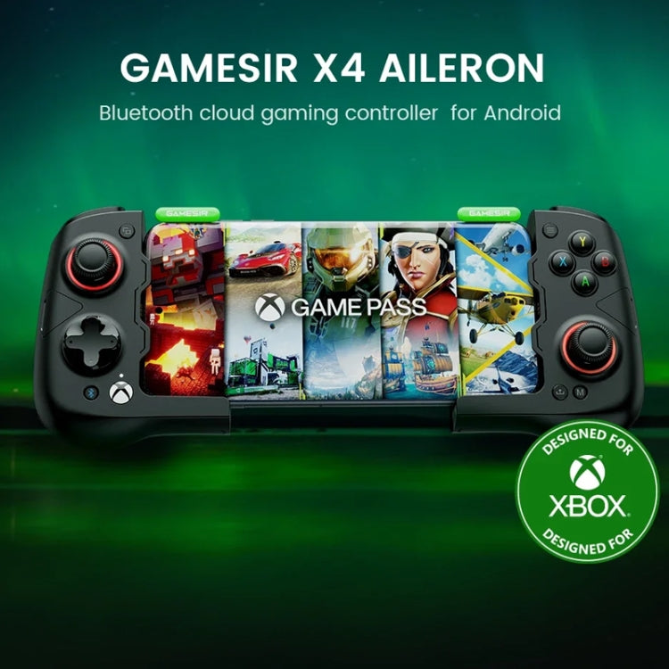 GameSir X4 Aileron Bluetooth Wireless Gamepad Game Controller for Cloud Gaming Xbox
