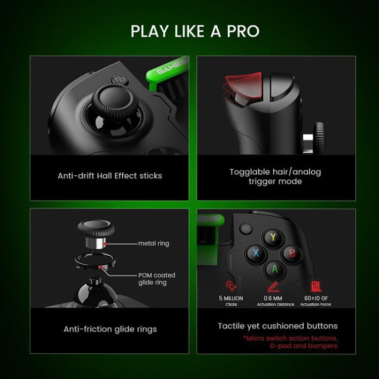 GameSir X4 Aileron Bluetooth Wireless Gamepad Game Controller for Cloud Gaming Xbox