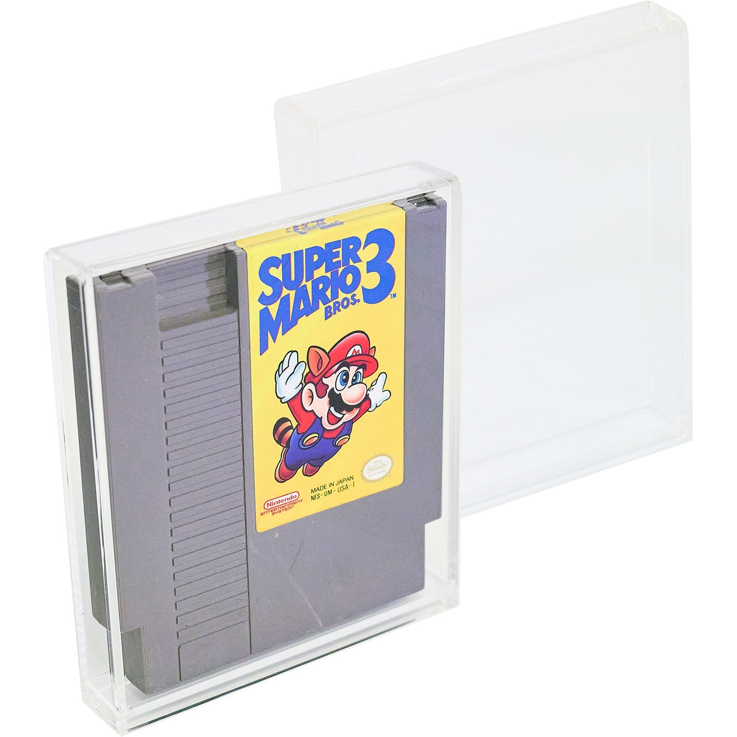 Premium Acrylic Case for Nintendo NES Game Cartridges