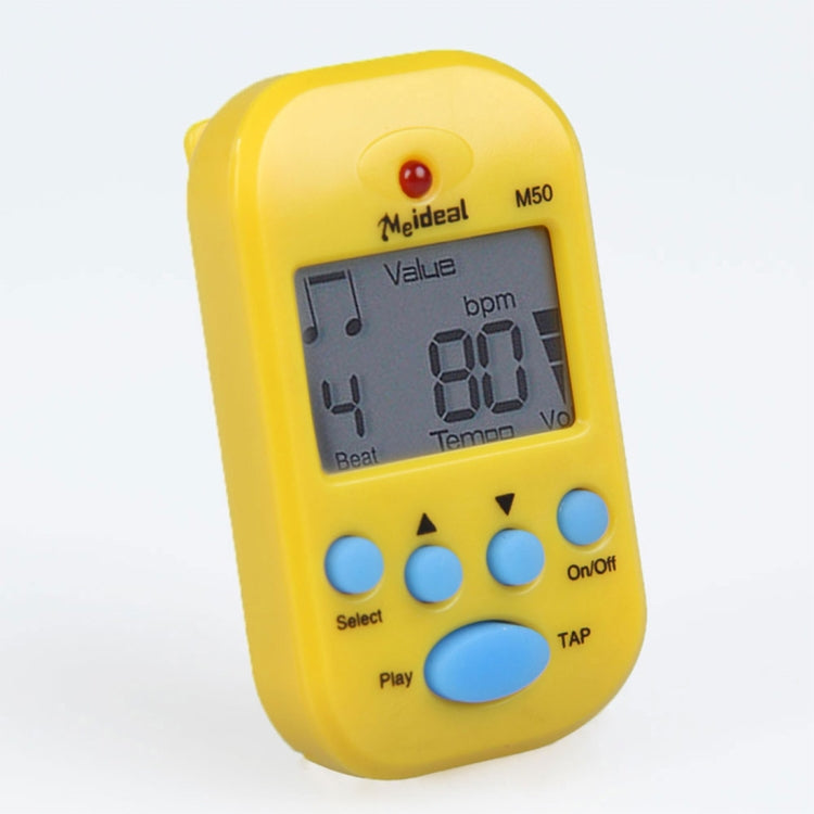 Mini Professional Electronic Piano Violin Clip High-quality Metronome Digital Tuner M50