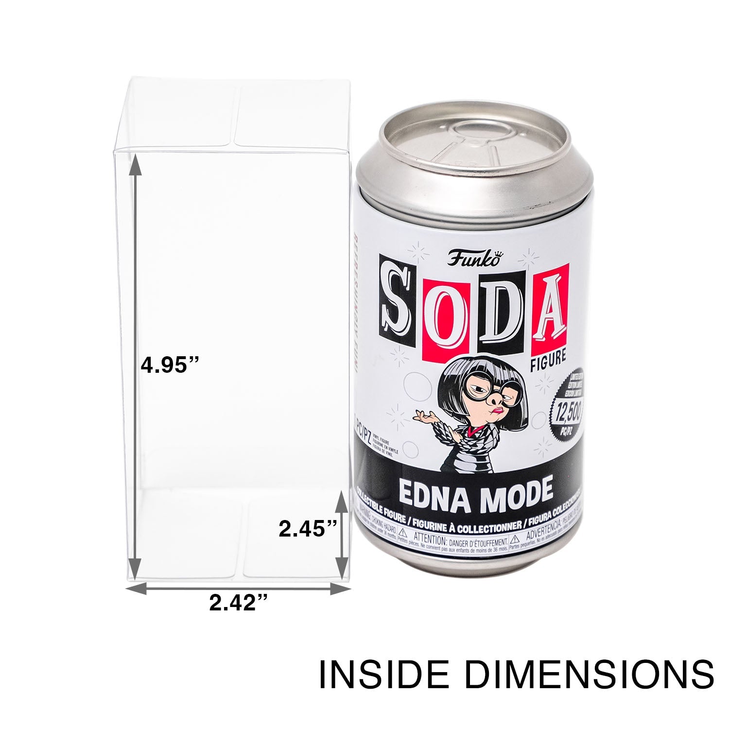 Platinum Protectors for Funko Pop Soda Can