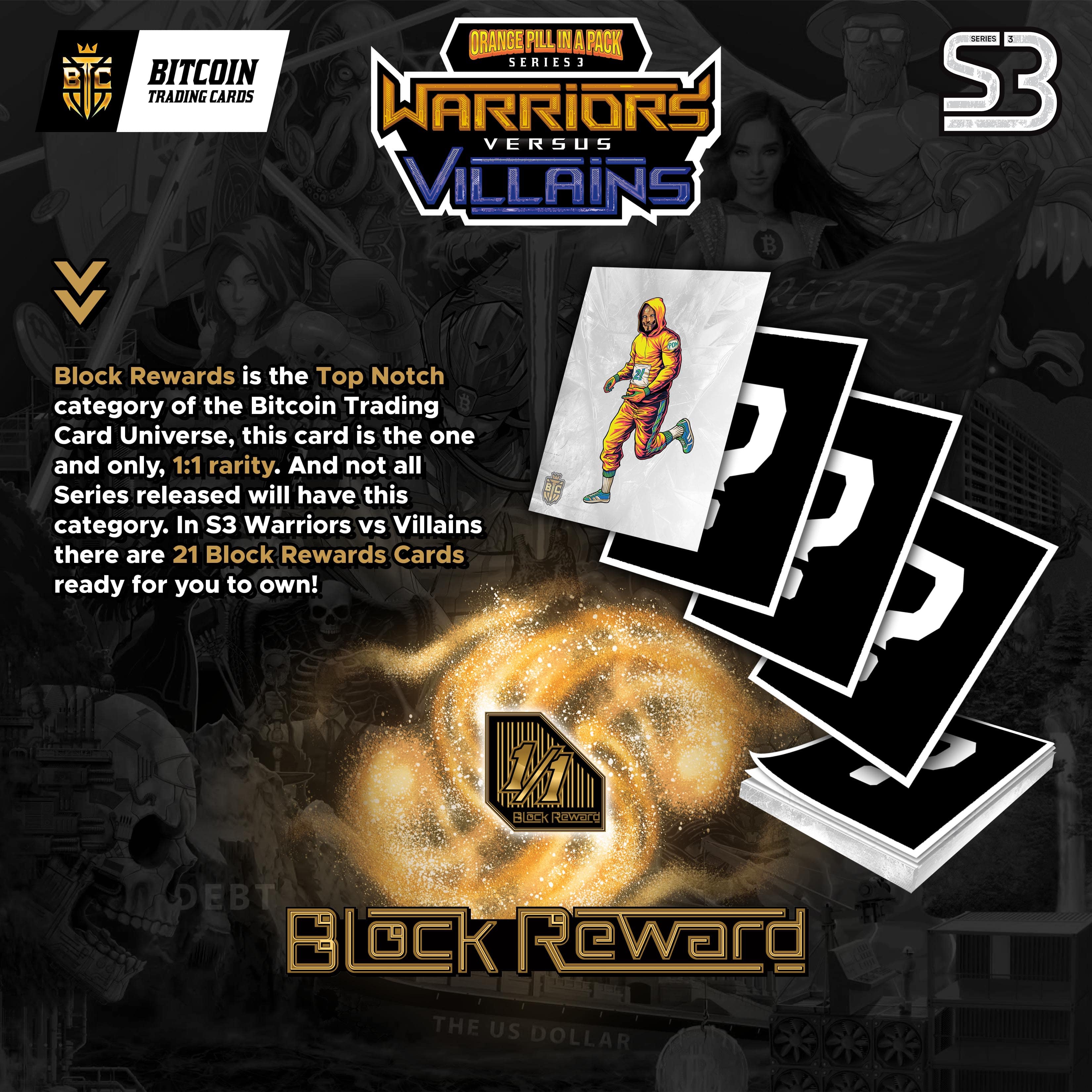 Pack - OPP S3 Warriors vs Villains