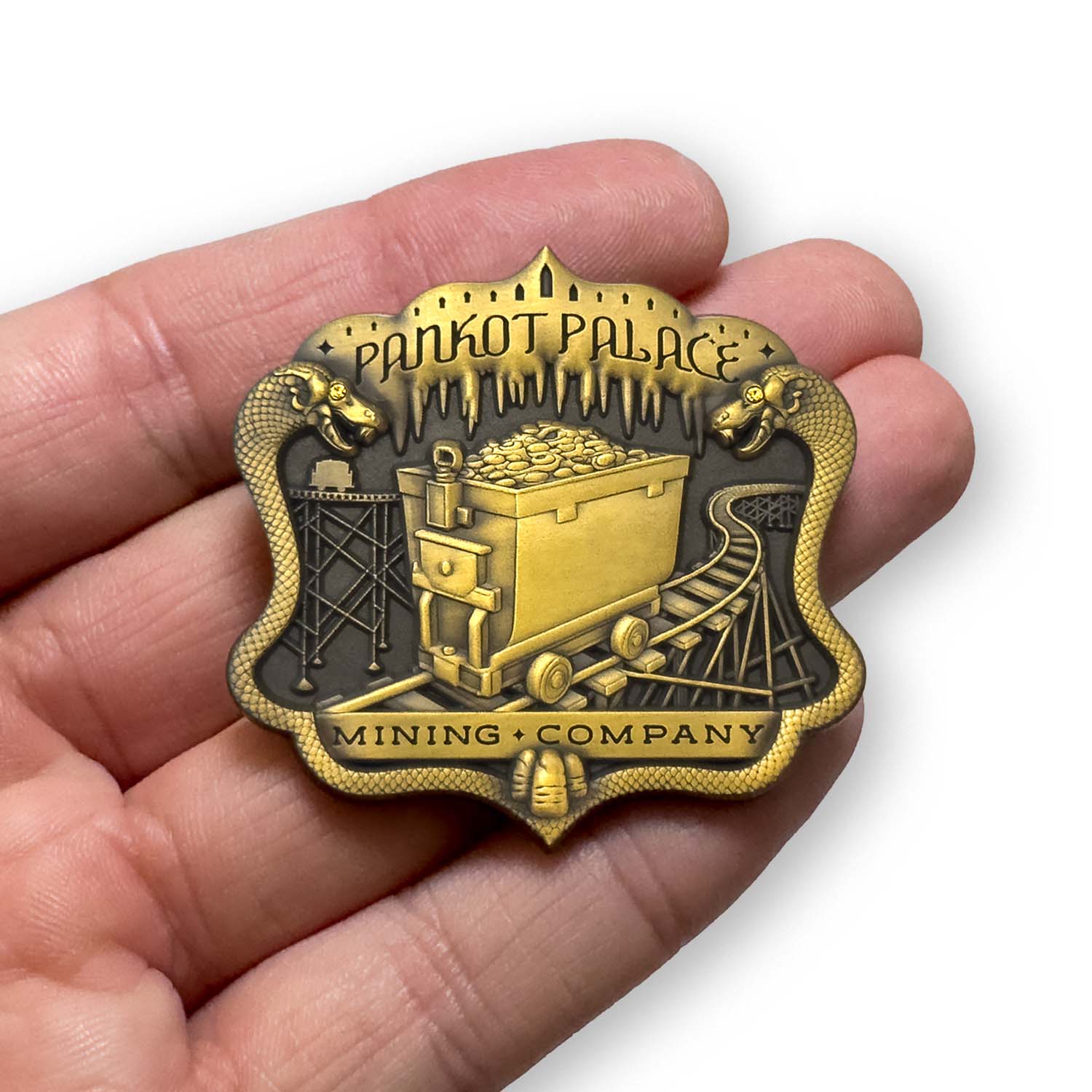 Pankot Palace Mining Company - 3D Metal Pin