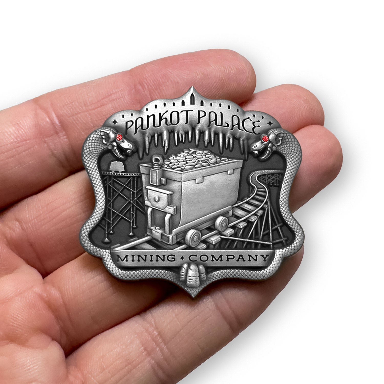 Pankot Palace Mining Company - 3D Metal Pin