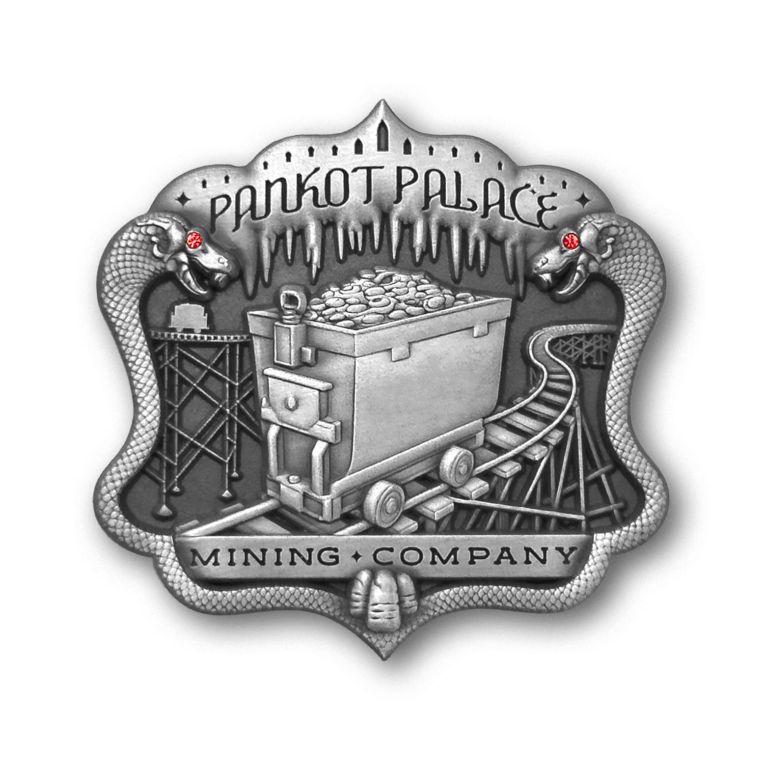 Pankot Palace Mining Company - 3D Metal Pin