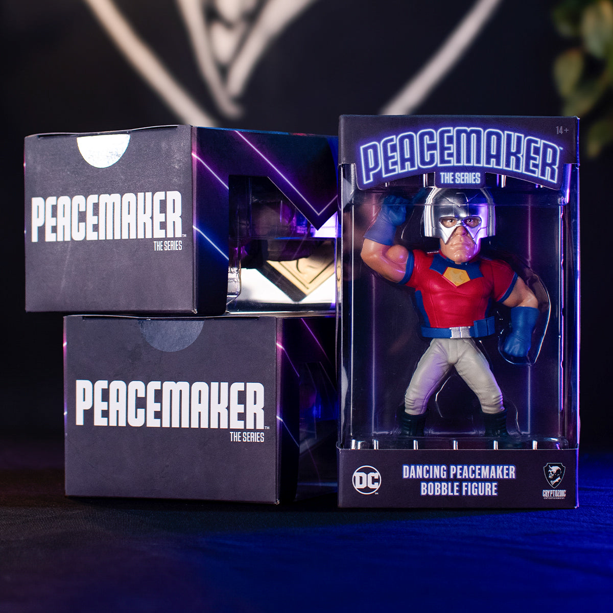 Dancing Peacemaker Bobble Figure