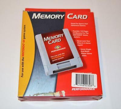 Performance Memory Card (Nintendo 64)
