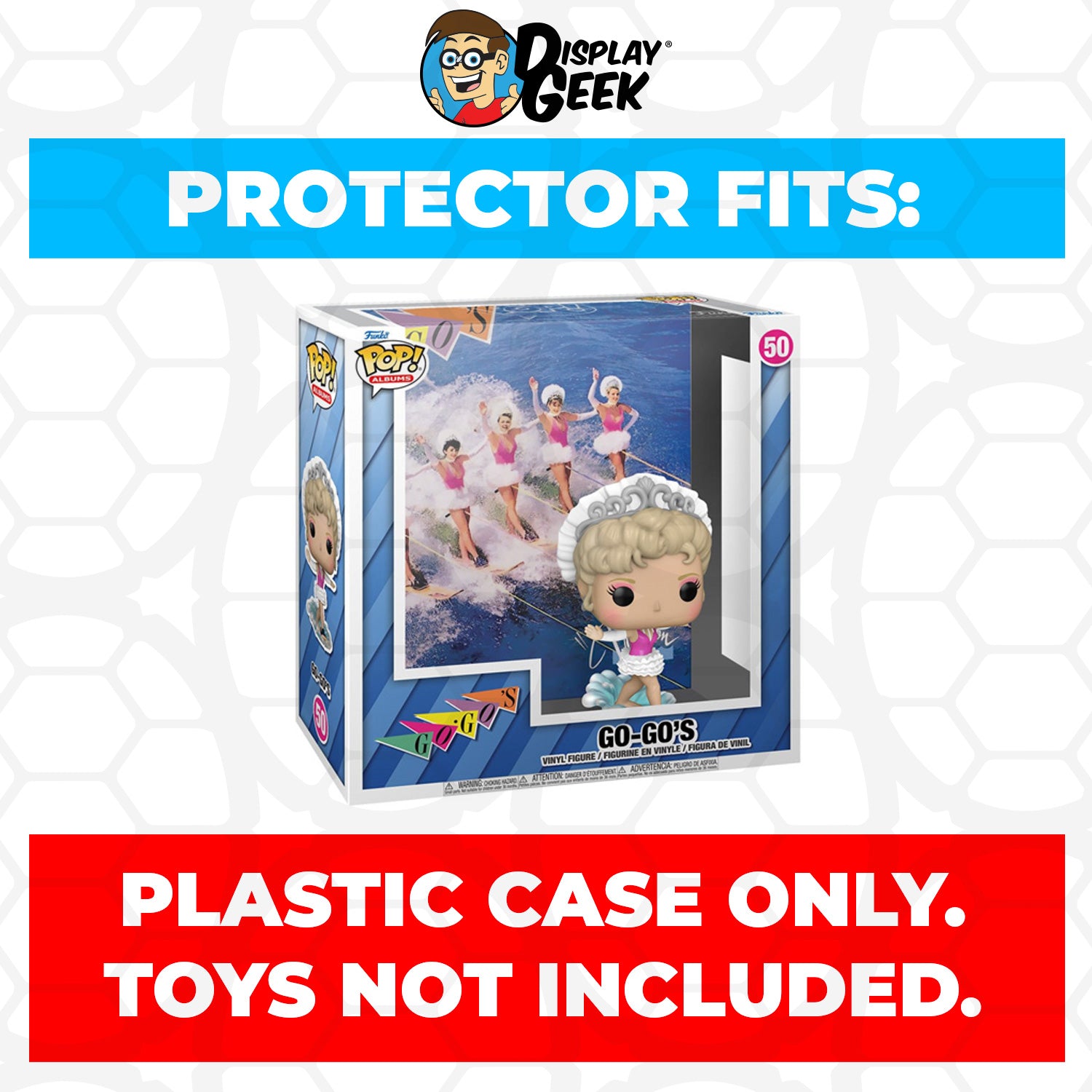 Pop Protector for Go-Go's #50 Funko Pop Albums