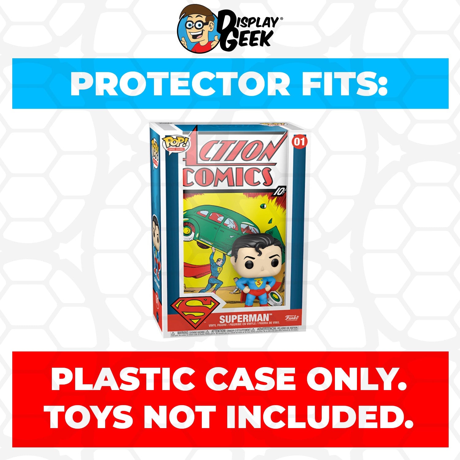 Pop Protector for Superman Action Comics #01 Funko Pop Comic Covers