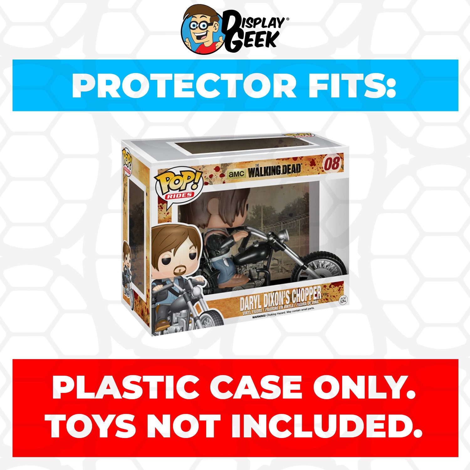 Pop Protector for Daryl Dixon's Chopper #08 Funko Pop Rides