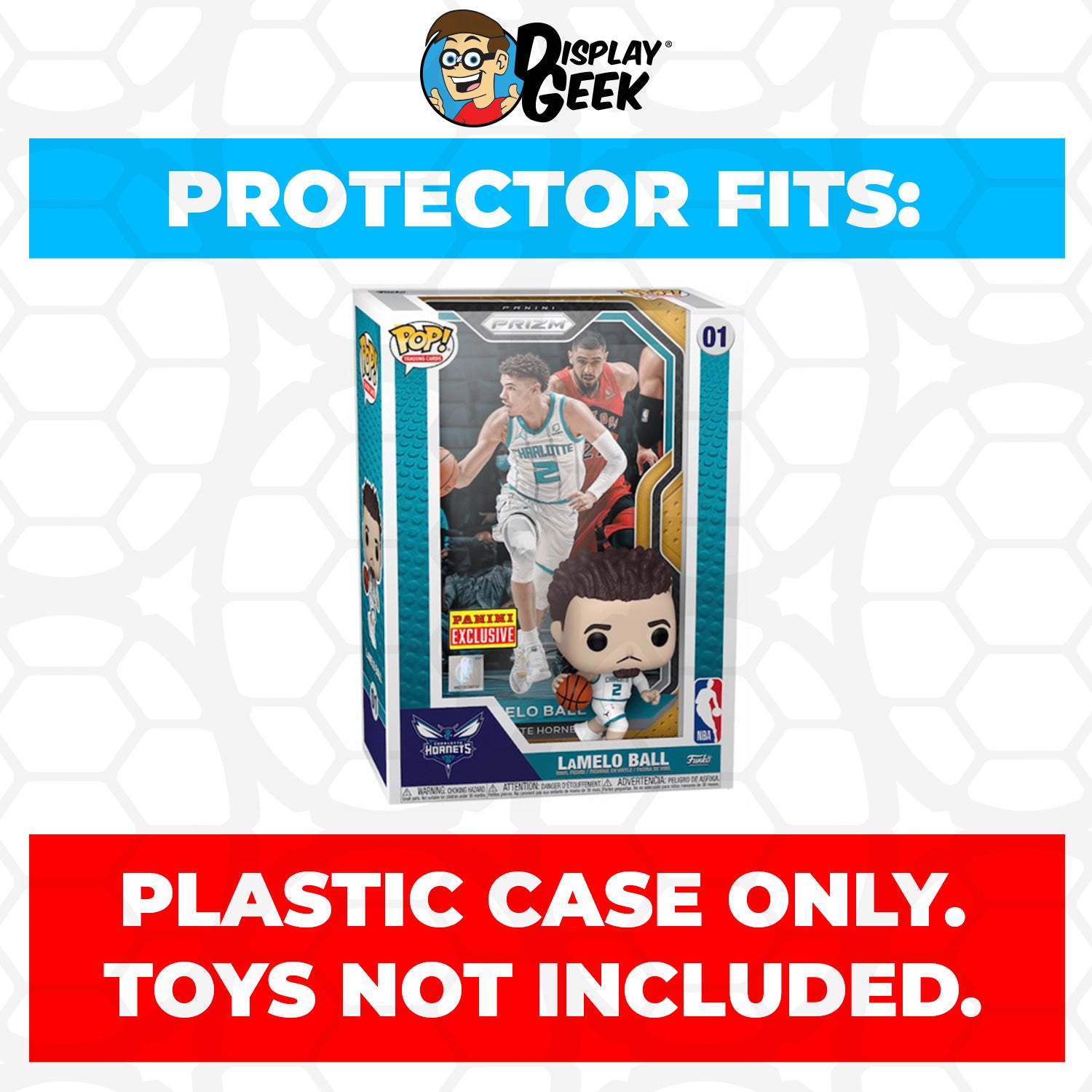 Pop Protector for LaMelo Ball Charlotte Hornets #01 Funko Trading Cards