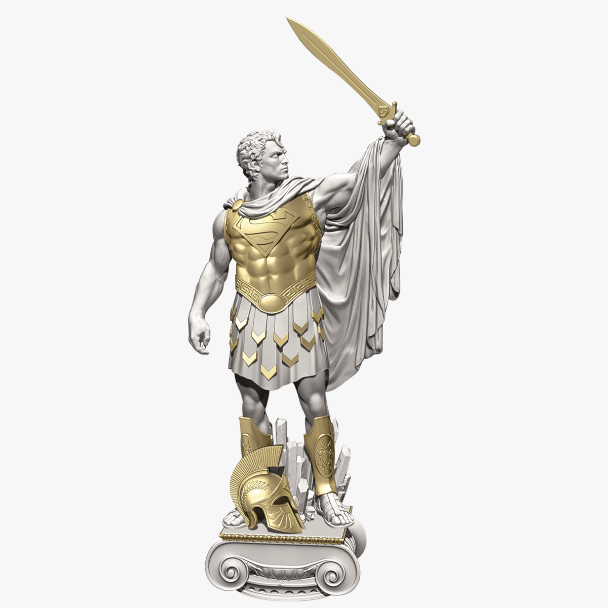 Superman: Prince of Krypton Statue