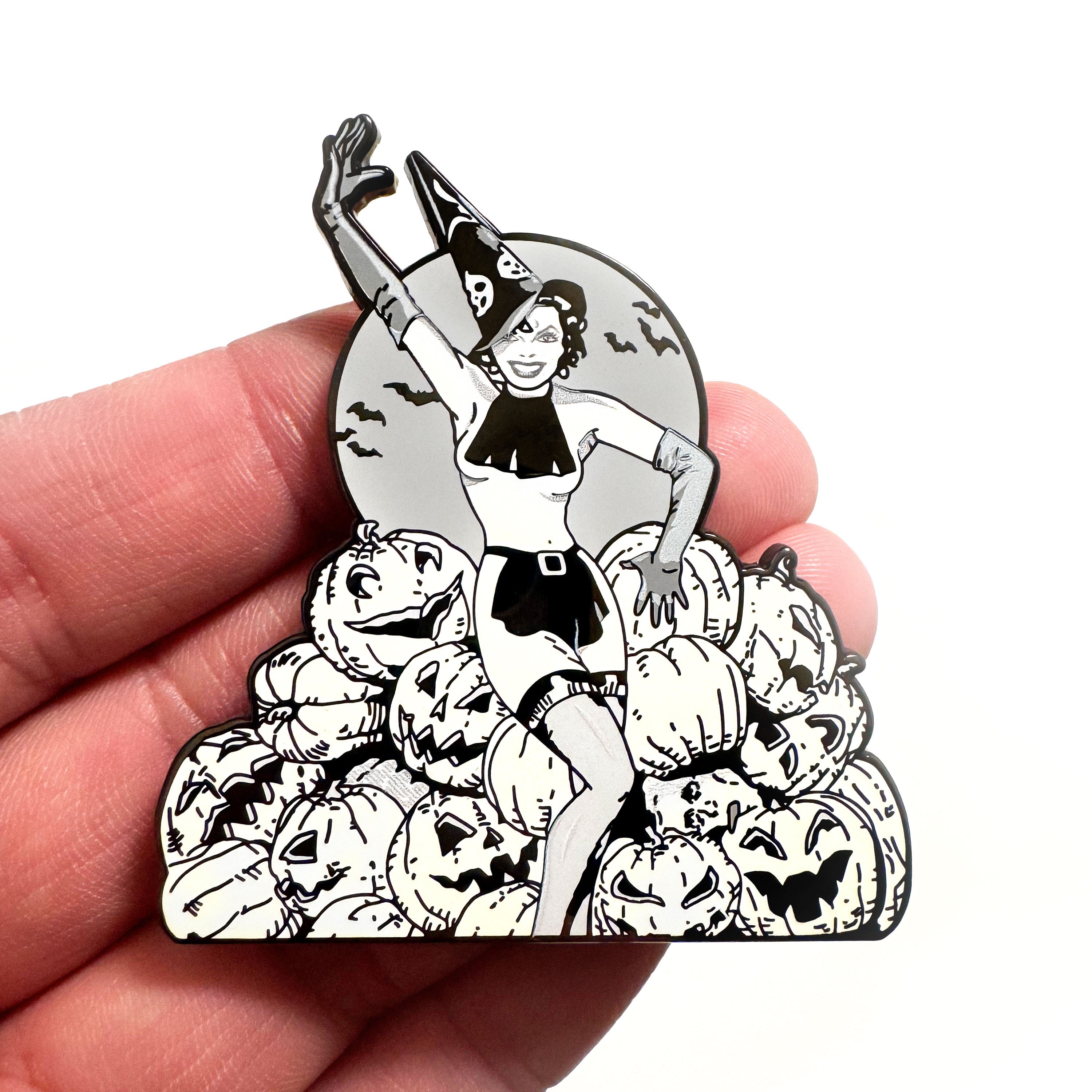 Dave Stevens "Pumpkin Pie" Enamel Pin