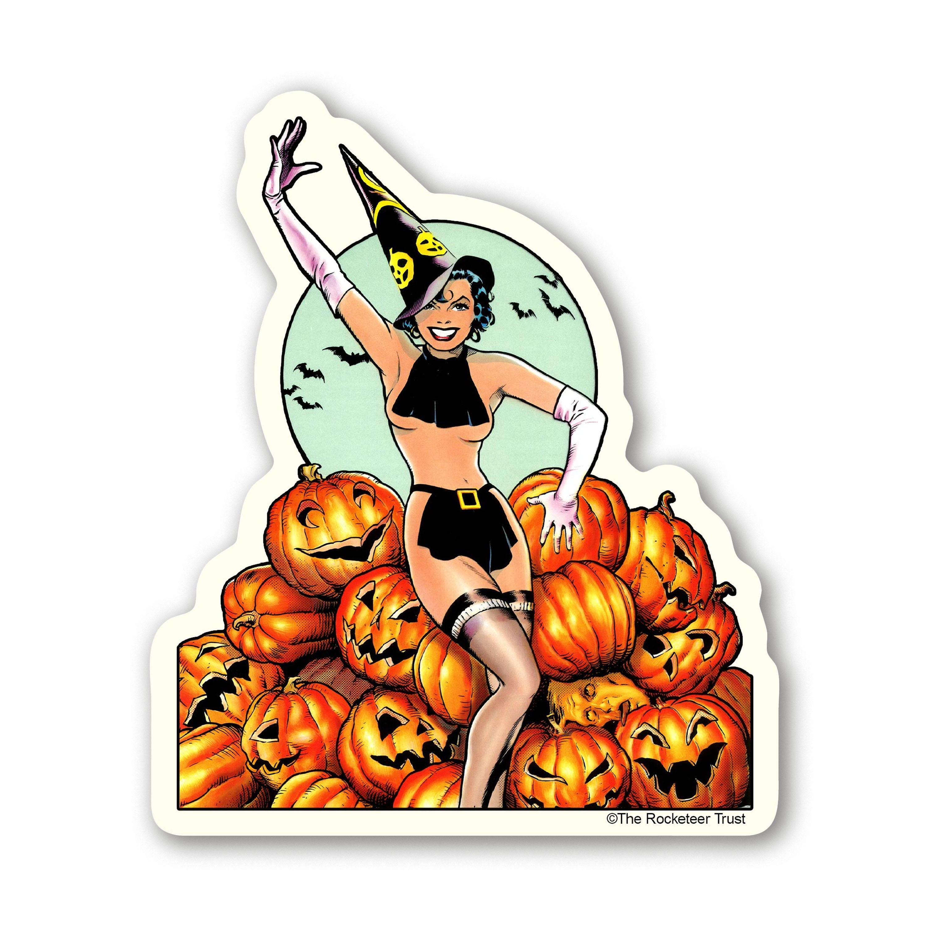 Dave Stevens "Pumpkin Pie" Sticker